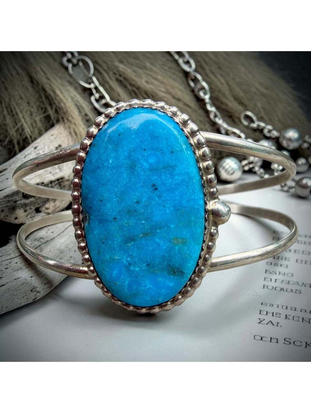 Vintage Kingman Cuff- Cynthia Begay
